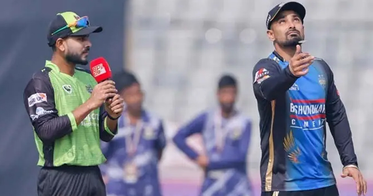 এলিমিনেটর ম্যাচে টস জিতে রংপুরকে ব্যাটিংয়ে পাঠাল সিলেট