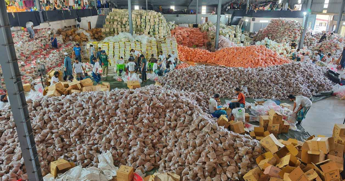 ৩৩ হাজার দরিদ্র পরিবার পাবে আস-সুন্নাহ ফাউন্ডেশনের ইফতার সামগ্রী